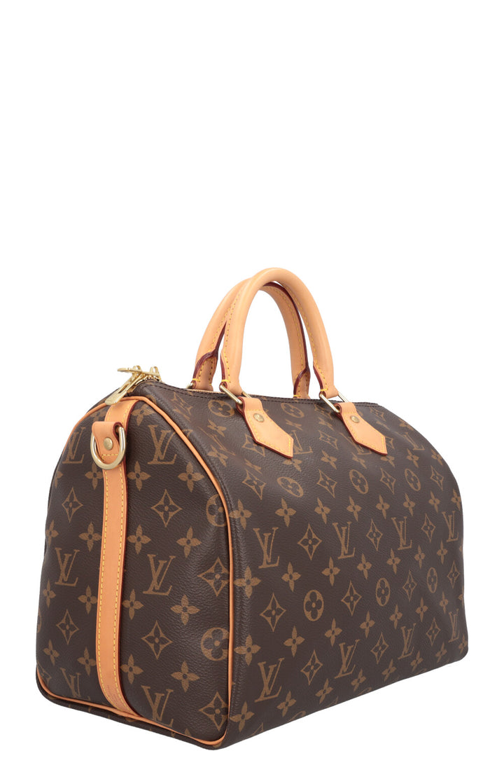 LOUIS VUITTON Speedy 30 Bandoulière MNG Canvas