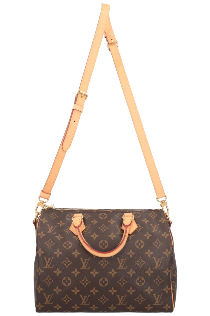 LOUIS VUITTON Speedy 30 Bandoulière MNG Canvas