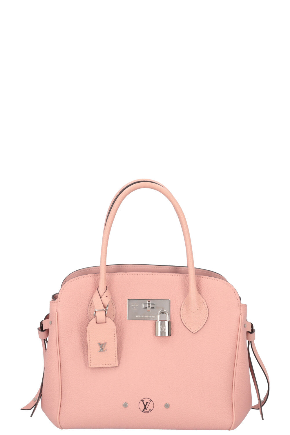 LOUIS VUITTON Milla PM Handbag Leather Pink
