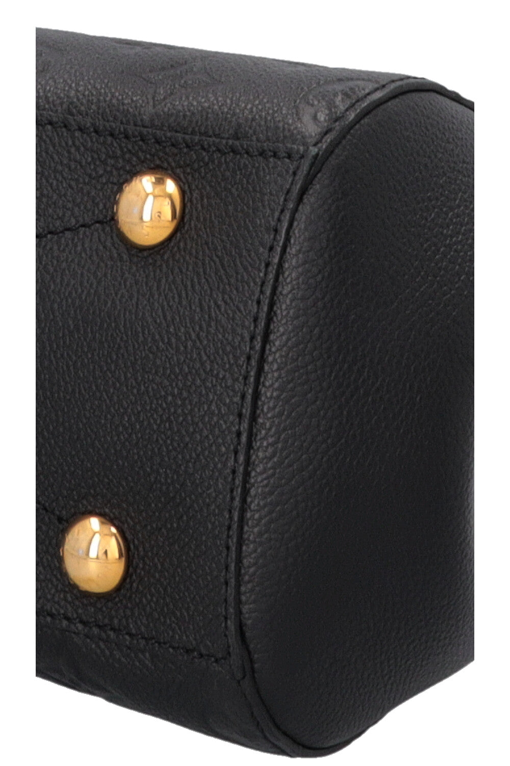 LOUIS VUITTON Montaigne BB Handbag Empreinte Black