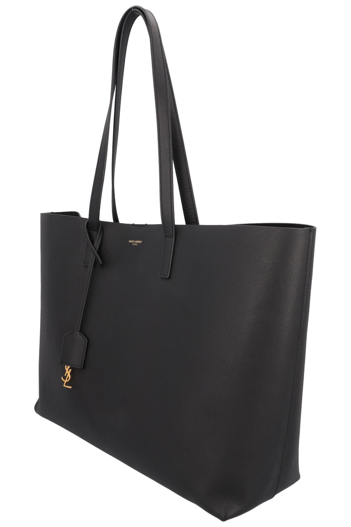 SAINT LAURENT Sac Shopping EW Cuir Noir