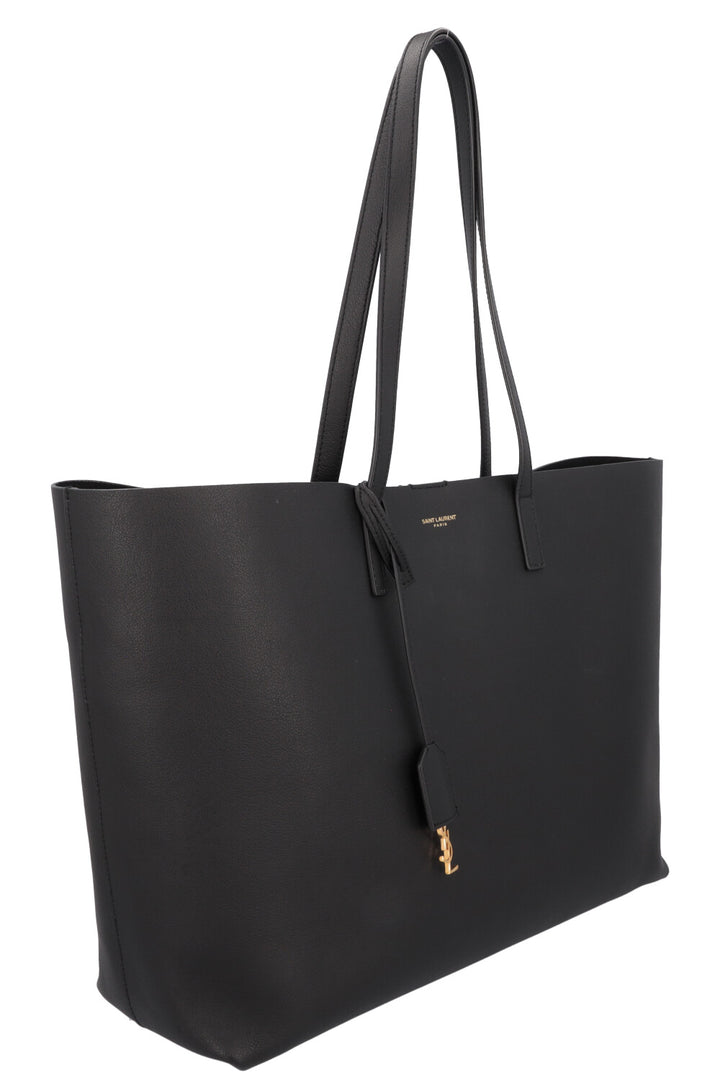 SAINT LAURENT Sac Shopping EW Cuir Noir
