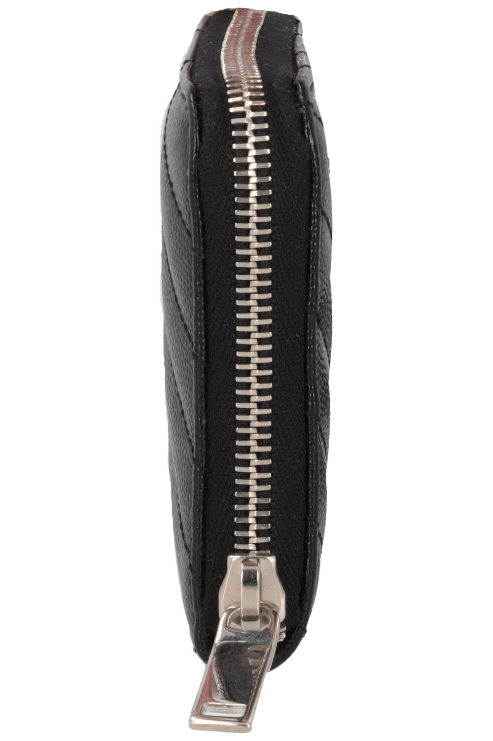 SAINT LAURENT Cassandre Matelassé Wallet Black