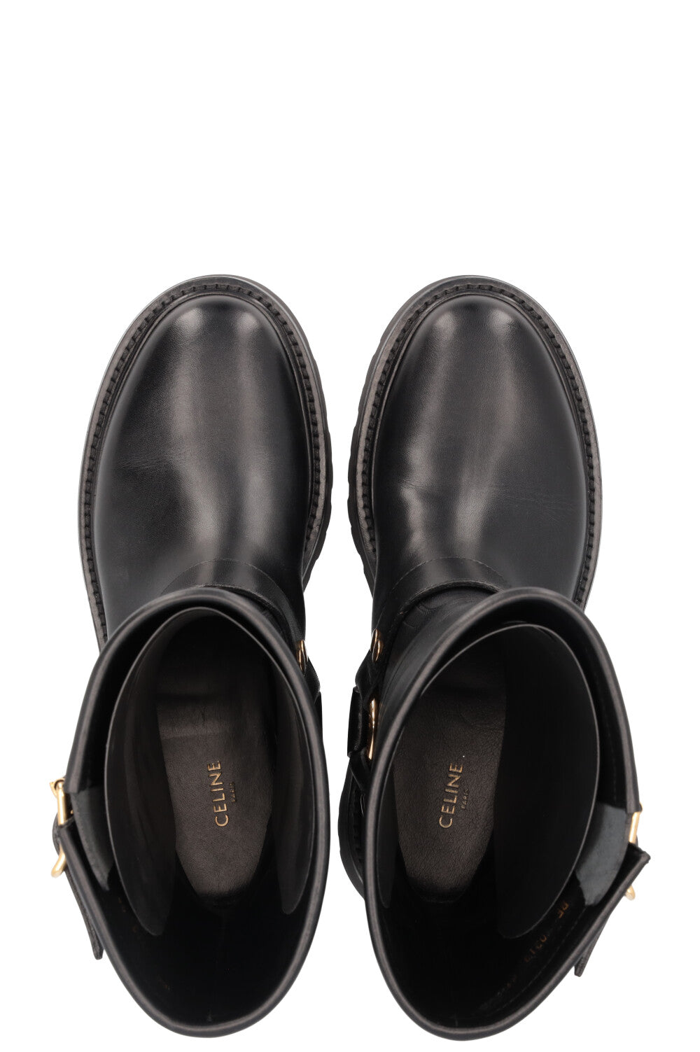 CELINE Biker Boots Black