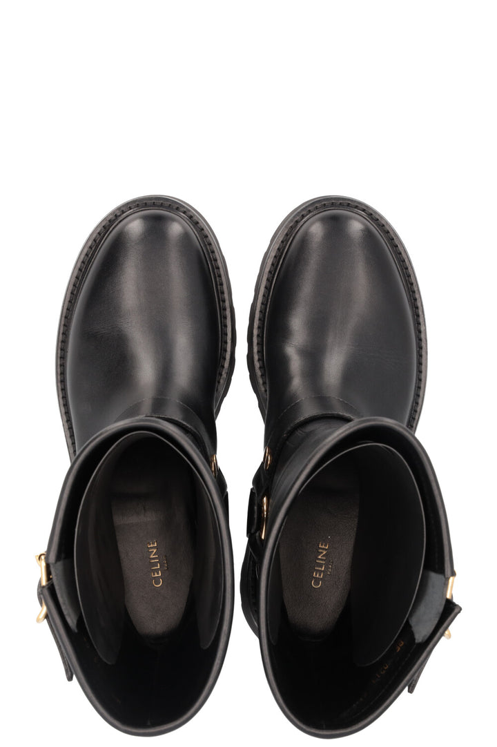 CELINE Biker Boots Black