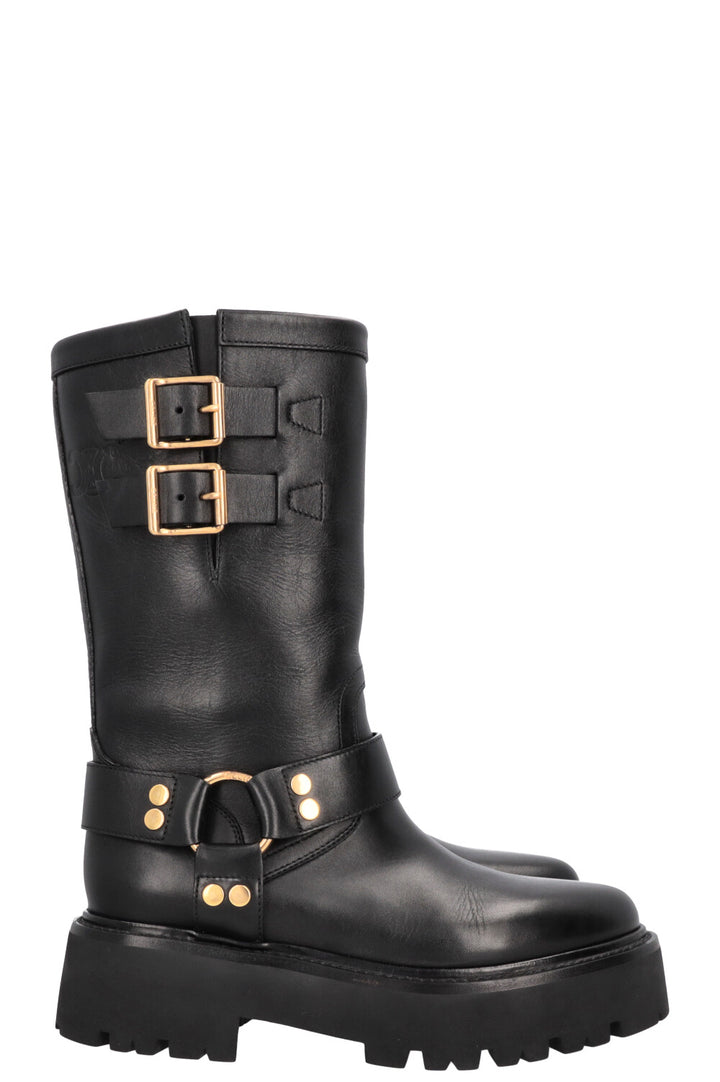 CELINE Biker Boots Black