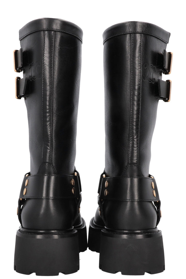 CELINE Biker Boots Black