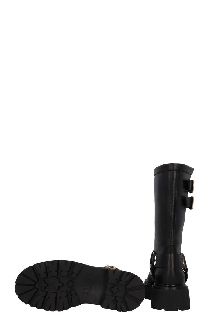 CELINE Biker Boots Black