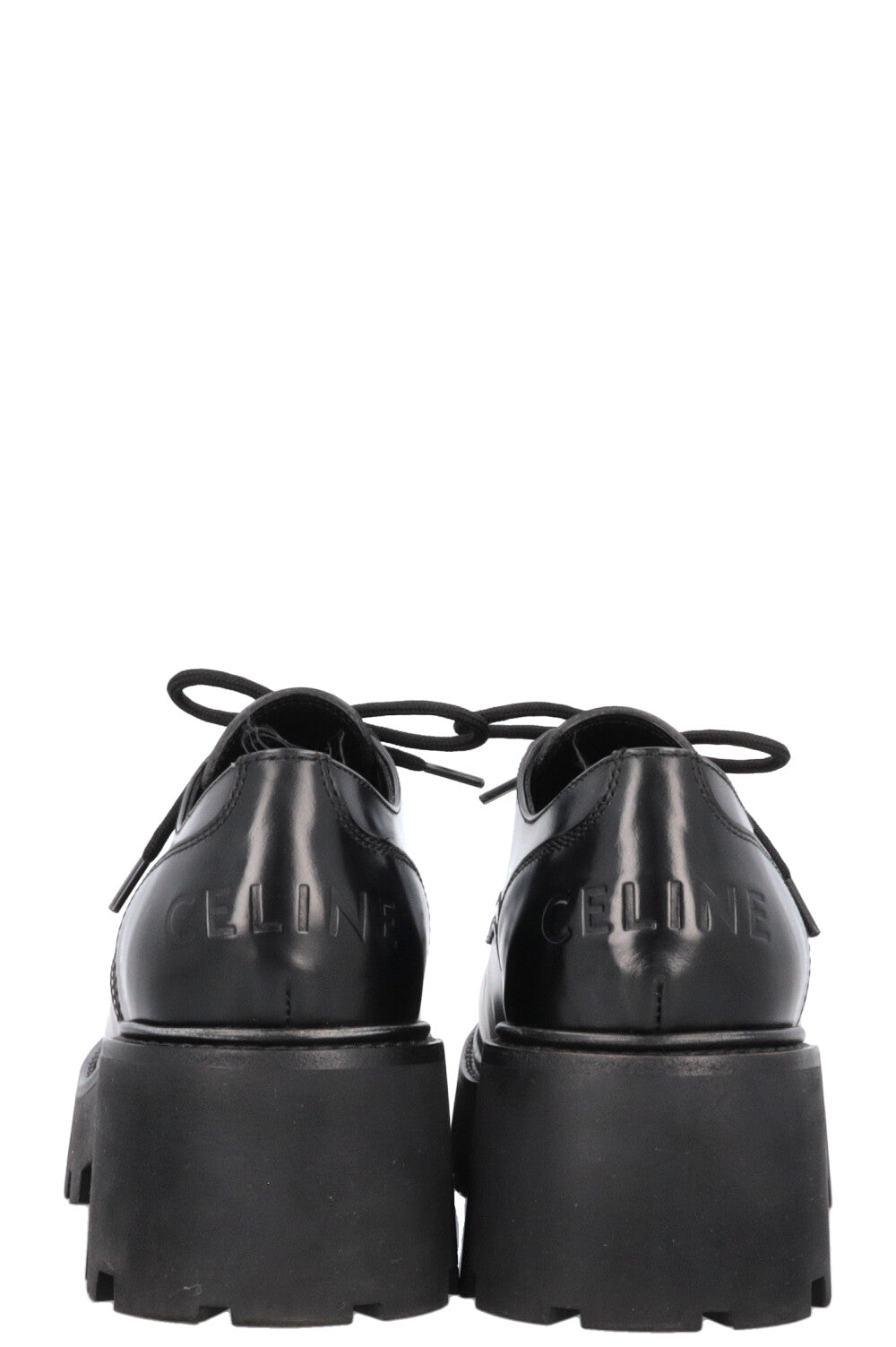 シューズ・サンダルその他 CELINE Triomphe Rangers Derby shoes Celine Triomphe Ranger Derby Shoes in Black | Lyst