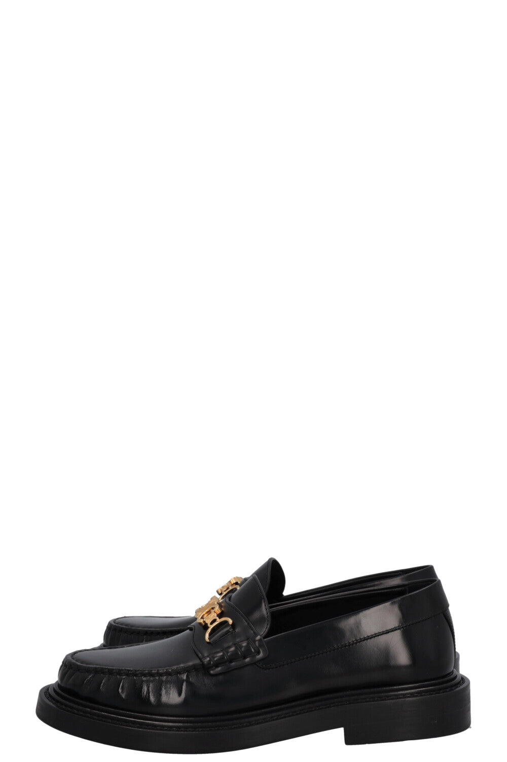 CELINE Triomphe Loafers Black
