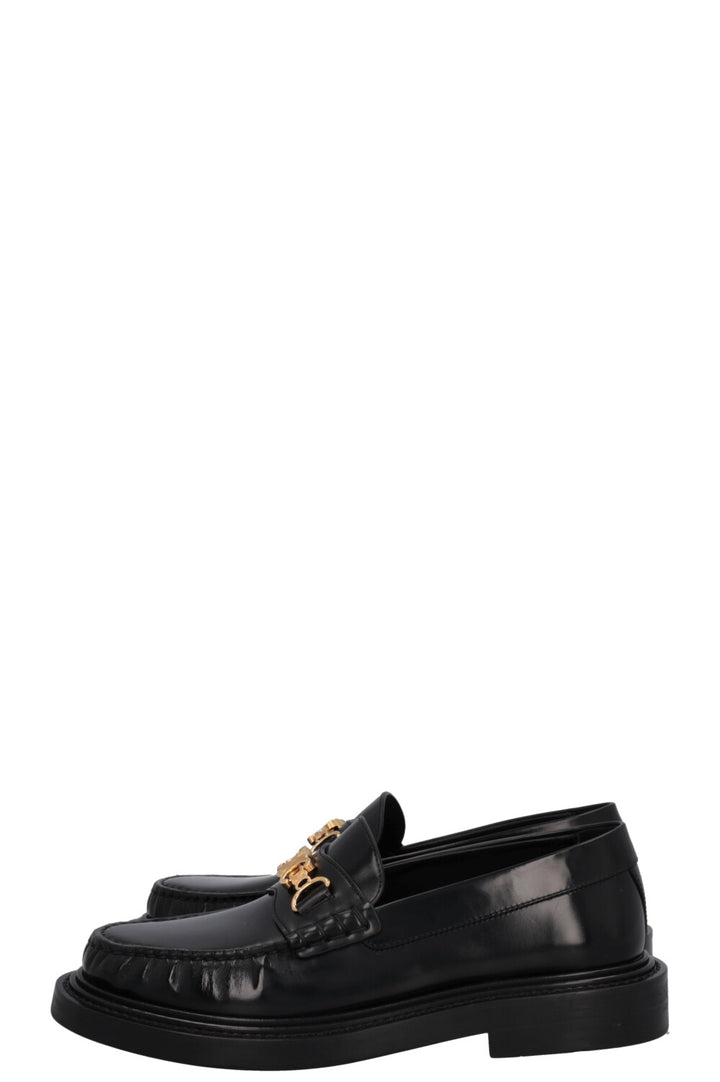CELINE Triomphe Loafers Black