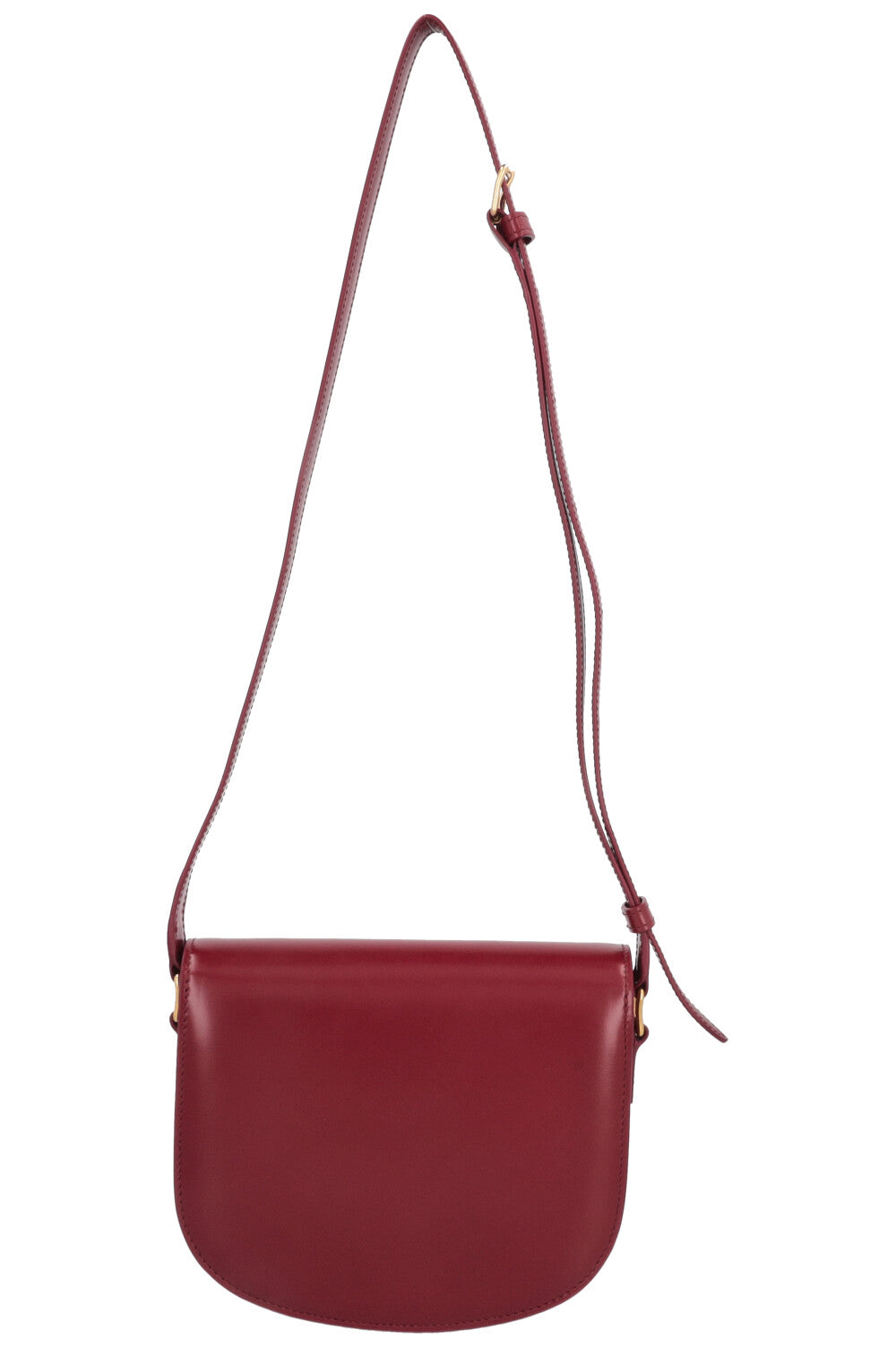 CELINE Clea Triomphe Crossbody Bag Red