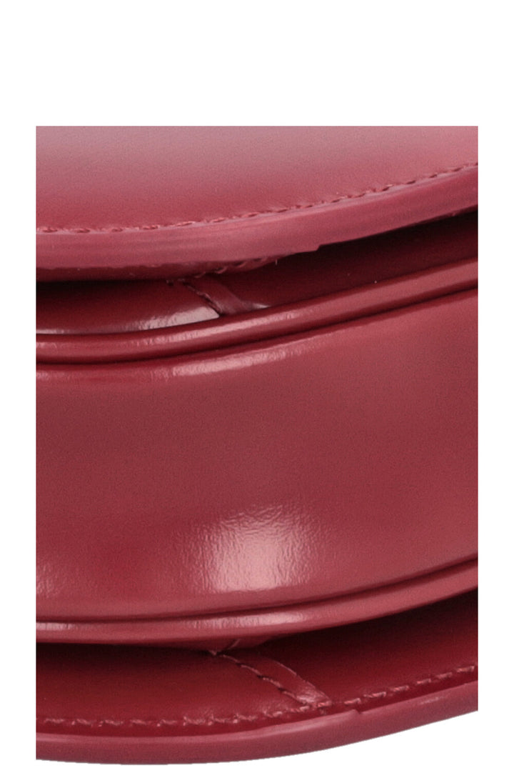 CELINE Clea Triomphe Crossbody Bag Red