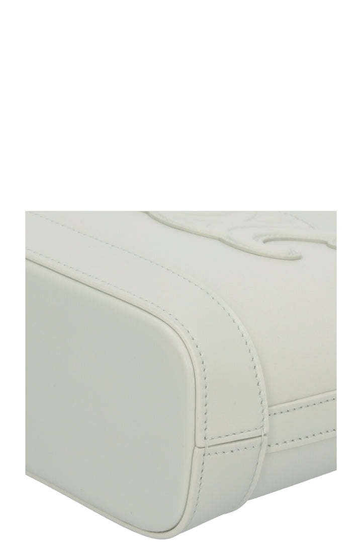 CELINE Mini Triomphe Bucket Bag Mint