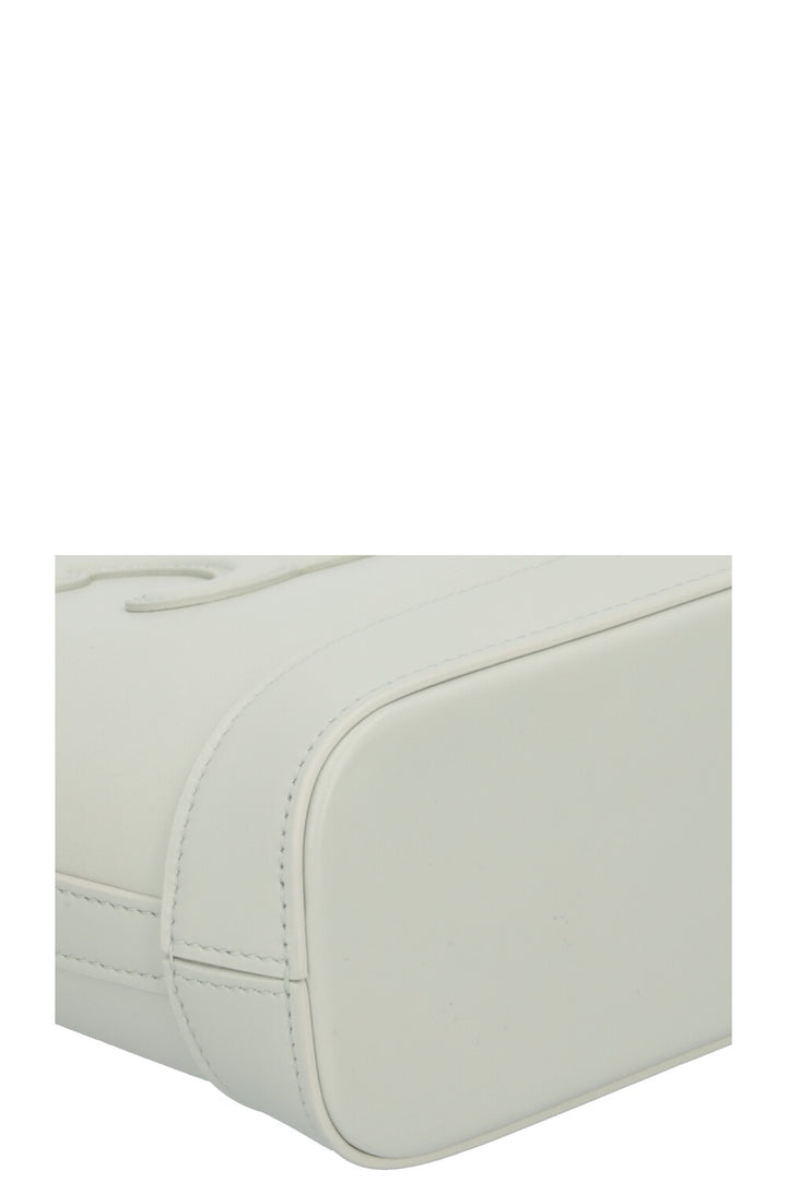 CELINE Mini Triomphe Bucket Bag Mint