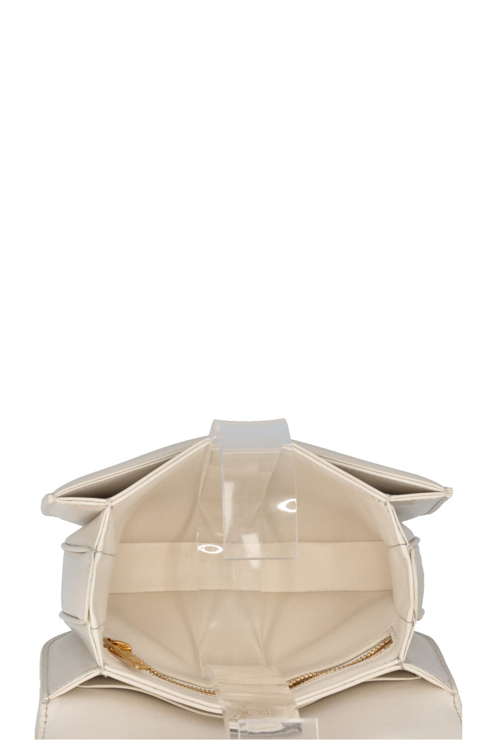CELINE Chain Besace Triomphe Bag Ivory