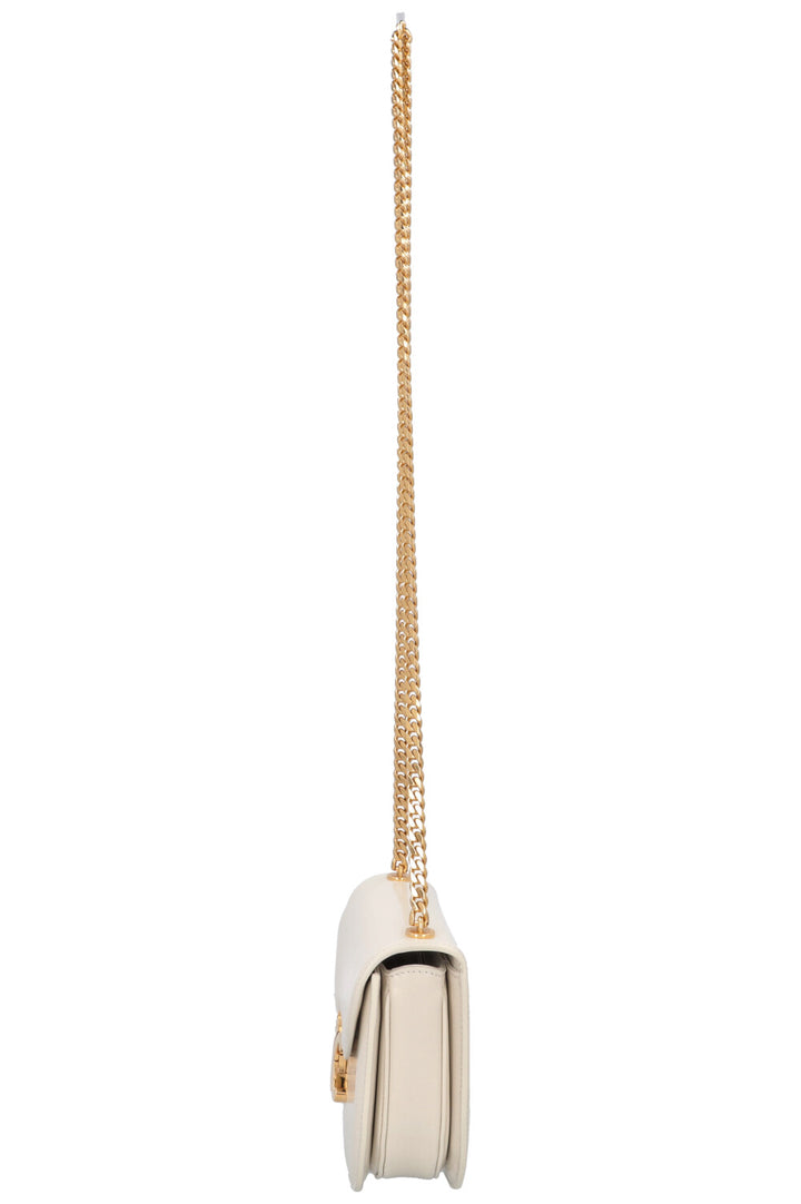 CELINE Chain Besace Triomphe Bag Ivory