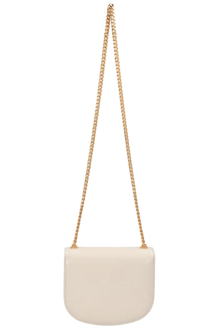 CELINE Chain Besace Triomphe Bag Ivory