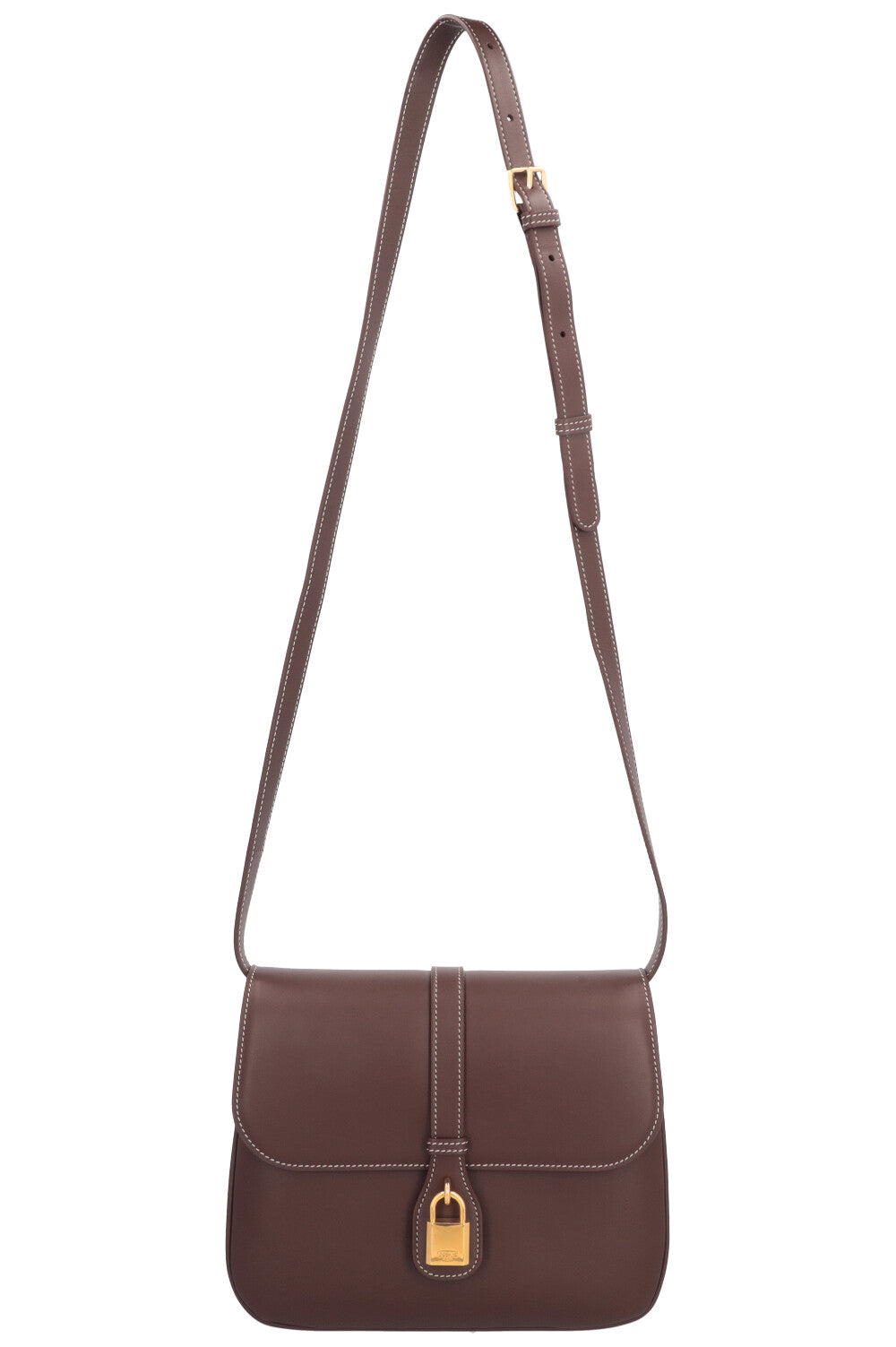 CELINE Tabou Medium Crossbody Bag Brown