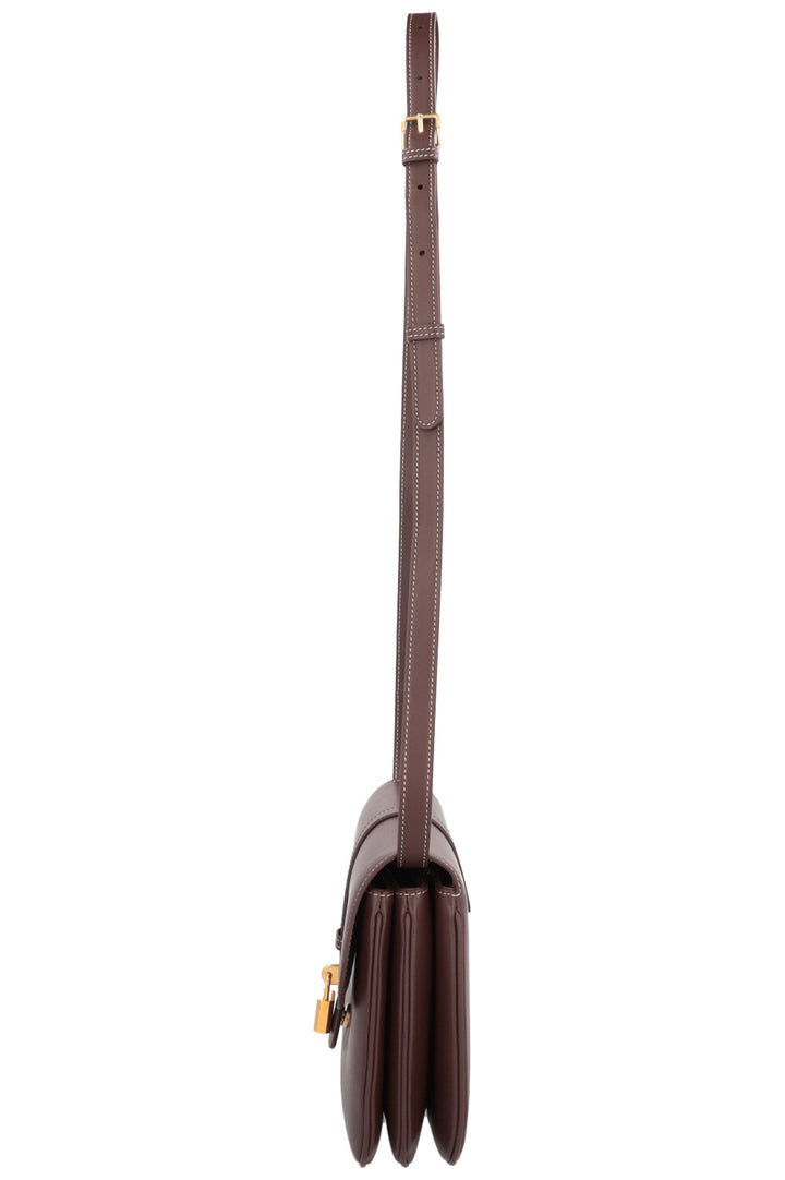 CELINE Tabou Medium Crossbody Bag Brown