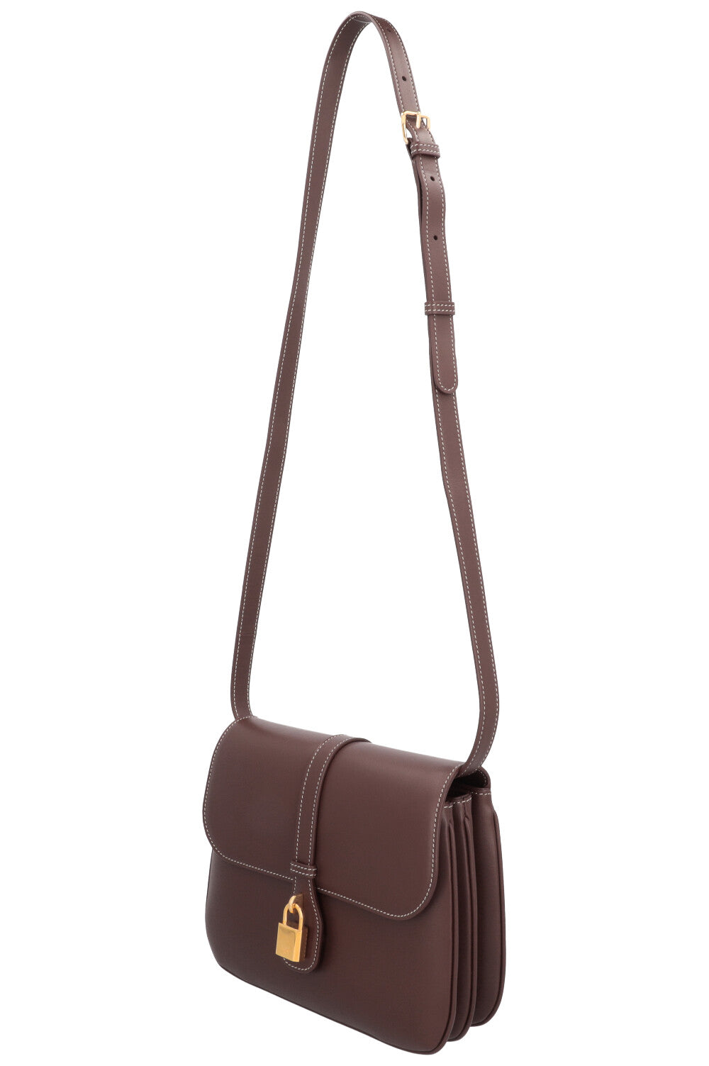 CELINE Tabou Medium Crossbody Bag Brown