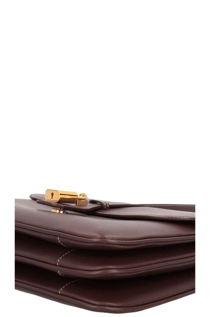 CELINE Tabou Medium Crossbody Bag Brown