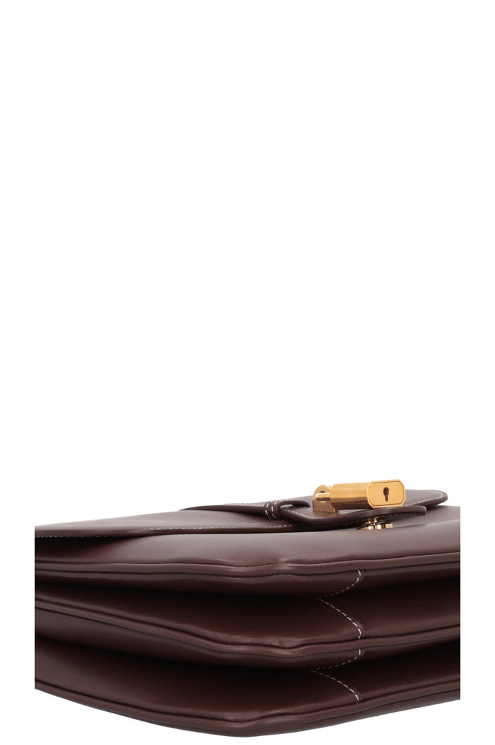 CELINE Tabou Medium Crossbody Bag Brown