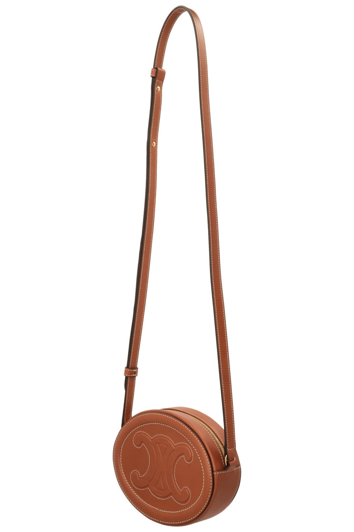 CELINE Oval Triomphe Bag Brown