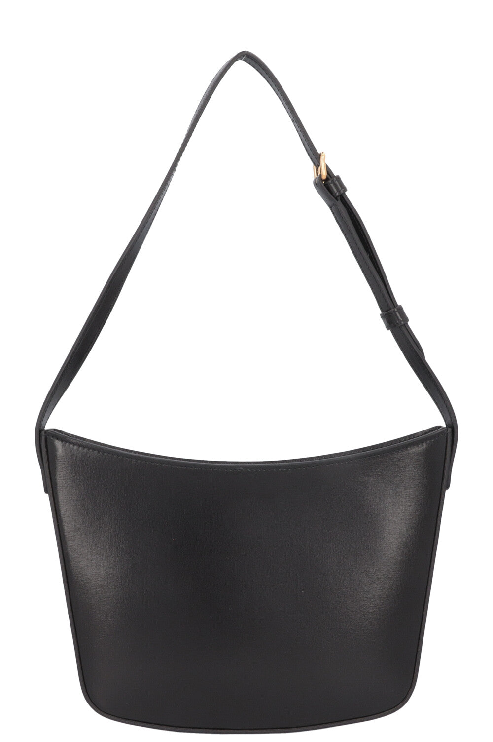 CELINE Croque Bag Leather Black