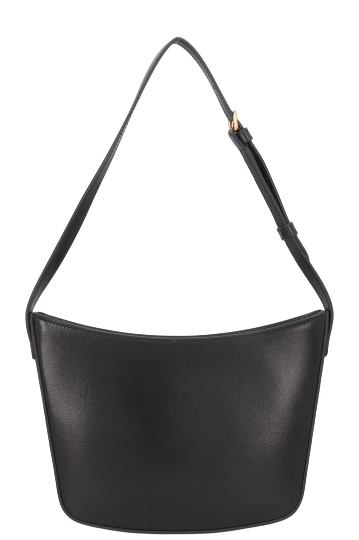 CELINE Croque Bag Leather Black