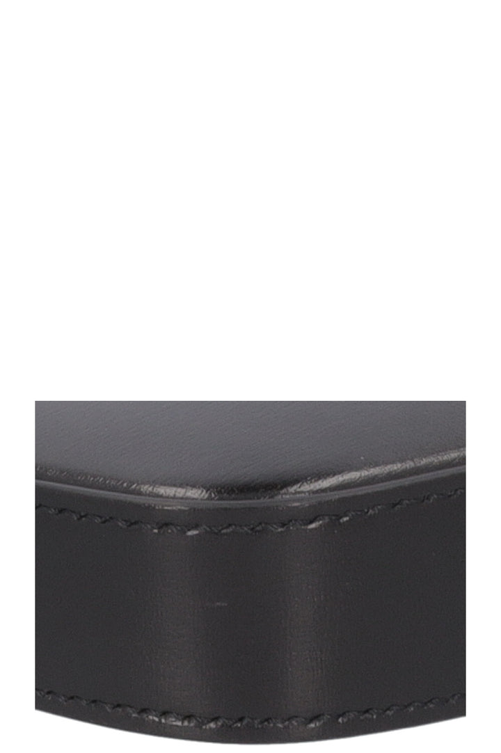 CELINE Croque Bag Leather Black
