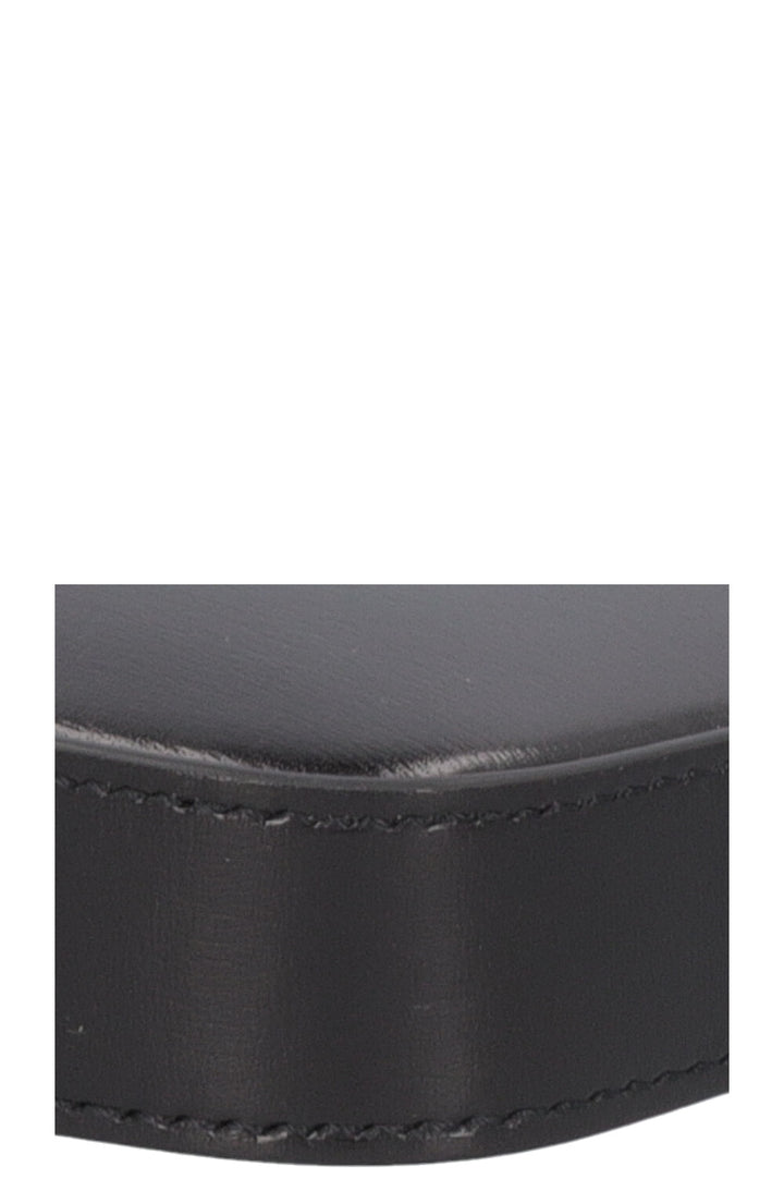 CELINE Croque Bag Leather Black