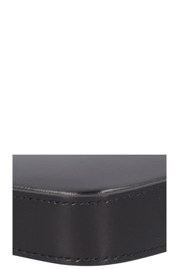 CELINE Croque Bag Leather Black