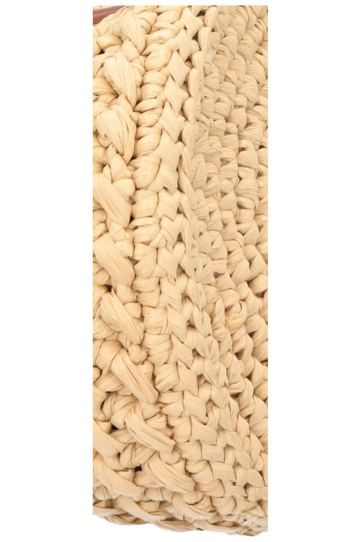 CELINE Triomphe Bucket Bag Raffia