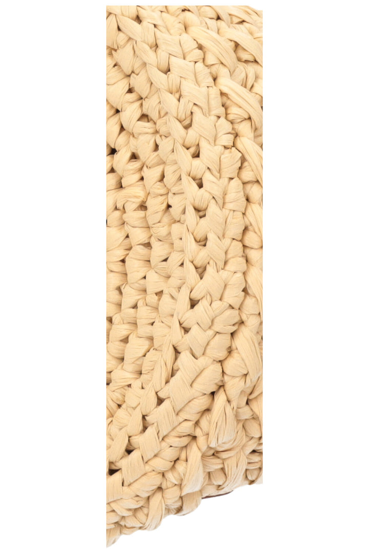 CELINE Triomphe Bucket Bag Raffia