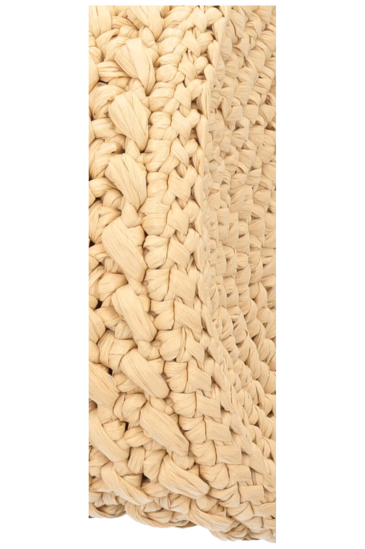 CELINE Triomphe Bucket Bag Raffia