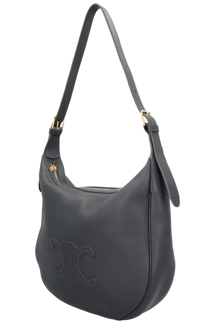 Sac bandoulière Heloise moyen modèle CELINE gris