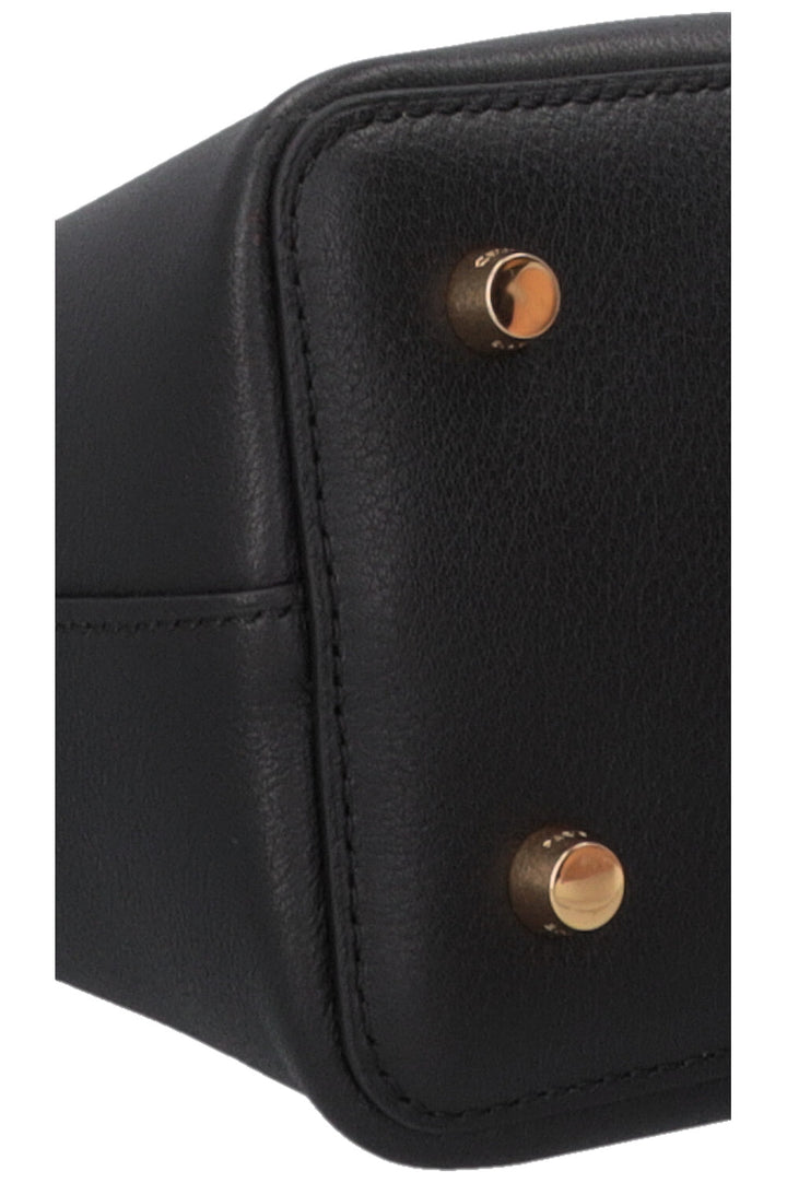 CELINE Teen Conti Bag Black