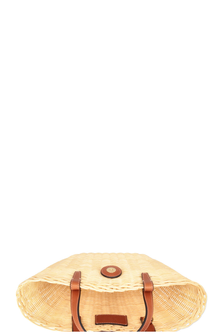 CELINE Teen Couffin Basket Bag Brown