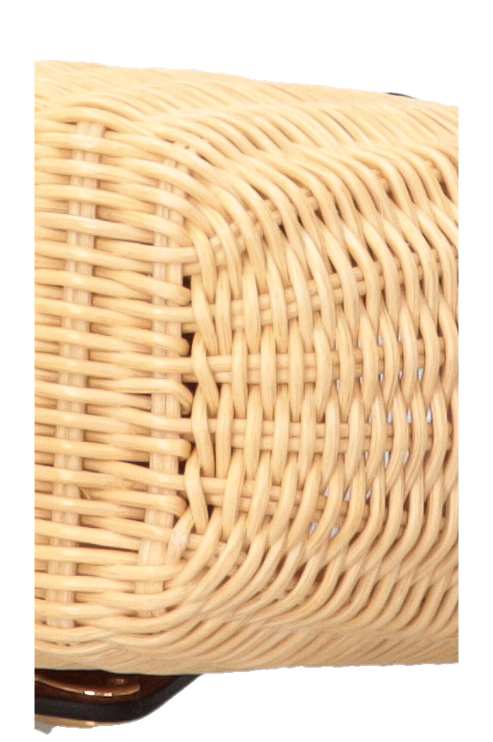 CELINE Teen Couffin Basket Bag Brown