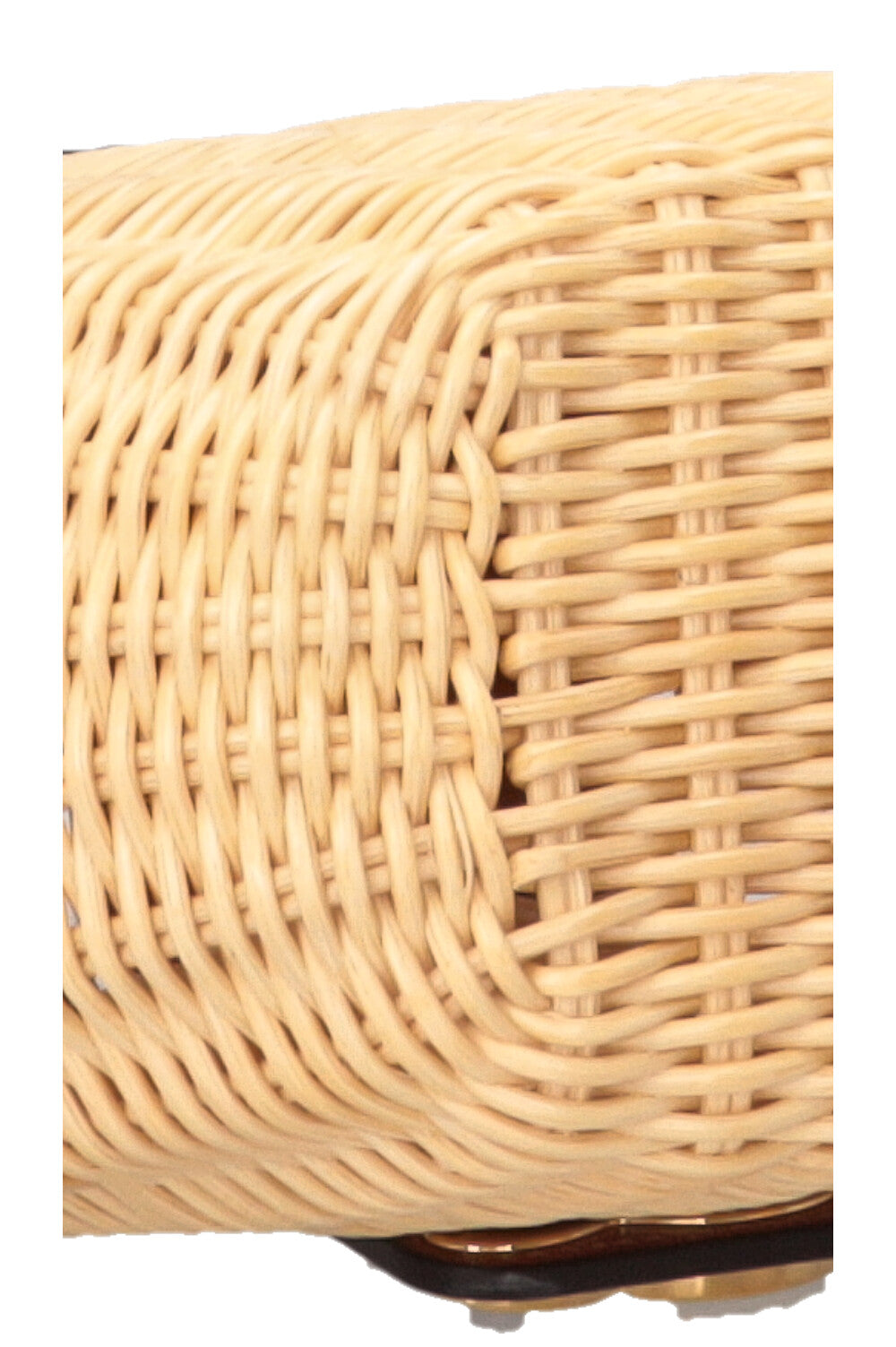 CELINE Teen Couffin Basket Bag Brown
