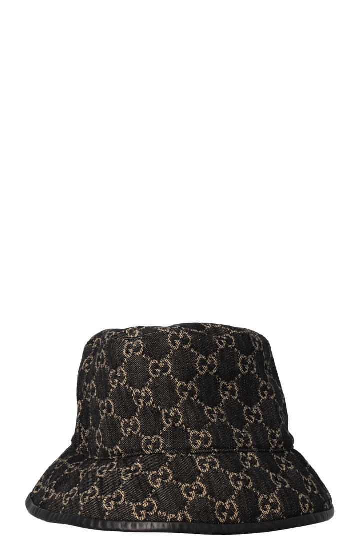 GUCCI Supreme GG Bucket Hat Denim Black