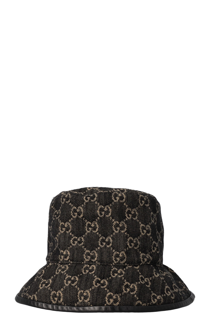 Chapeau Bob GUCCI Supreme GG Denim Noir