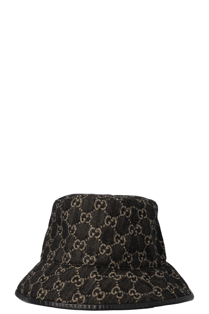 Chapeau Bob GUCCI Supreme GG Denim Noir