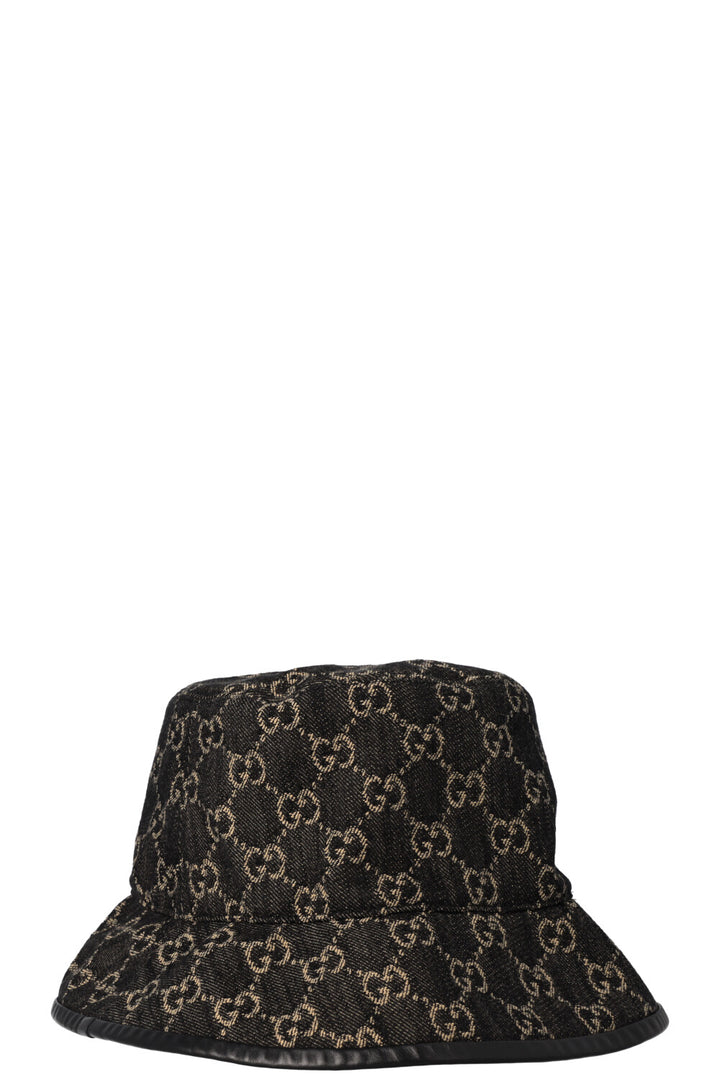 Chapeau Bob GUCCI Supreme GG Denim Noir