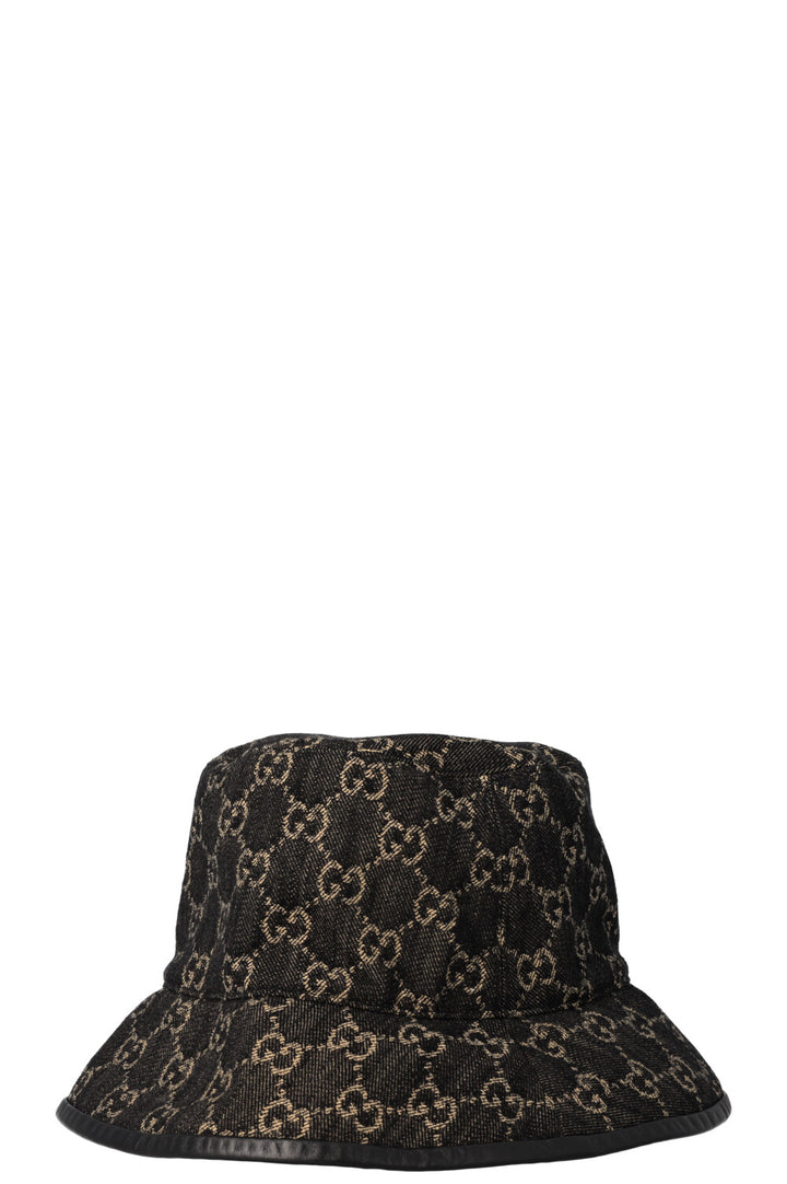 Chapeau Bob GUCCI Supreme GG Denim Noir