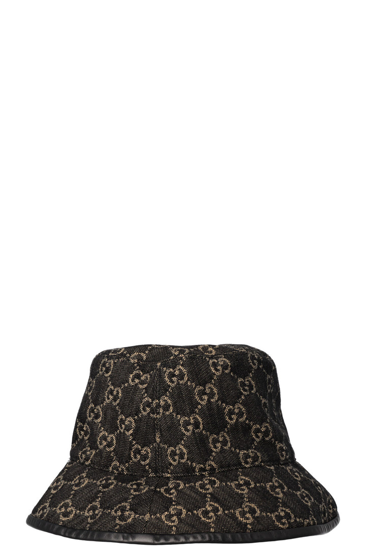 Chapeau Bob GUCCI Supreme GG Denim Noir