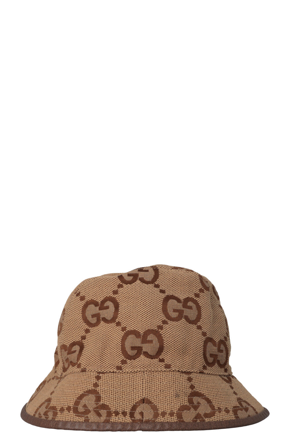 Chapeau bob en toile GUCCI Jumbo GG Camel REAWAKE