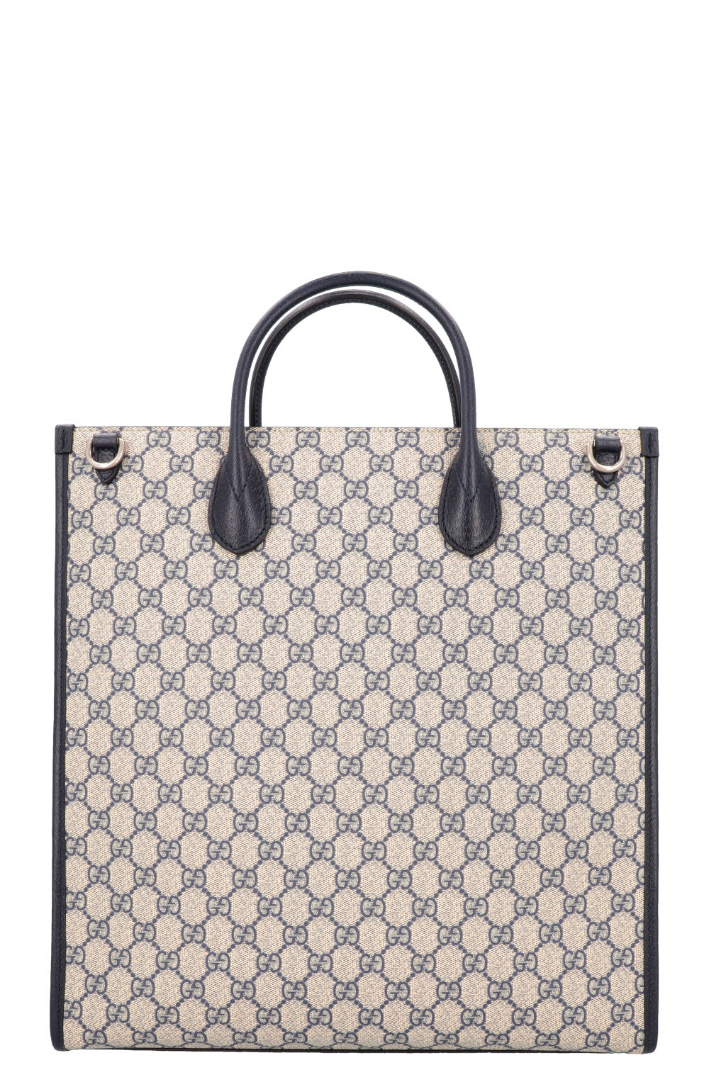 Sac cabas moyen GUCCI Supreme GG Bleu