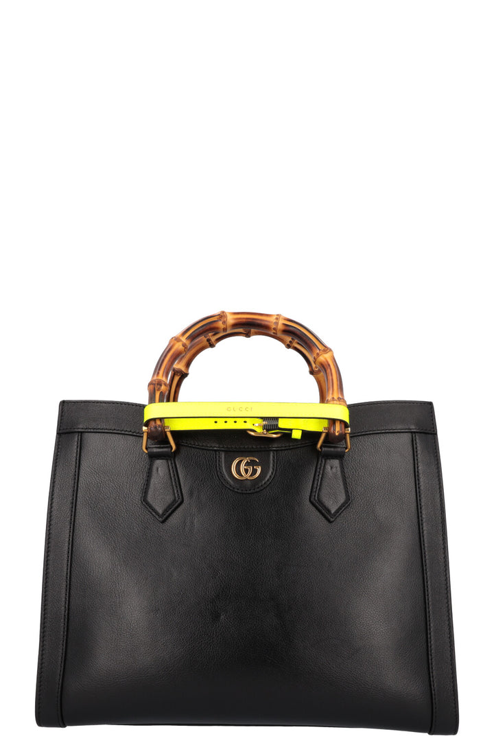 GUCCI Diana Medium Tote Bag Black